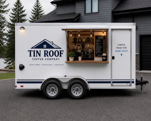 Tin Roof Coffee Co. trailer